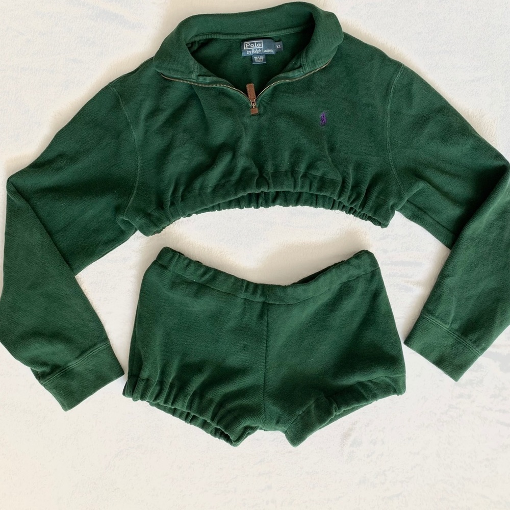 Reworked Ralph Lauren two piece.